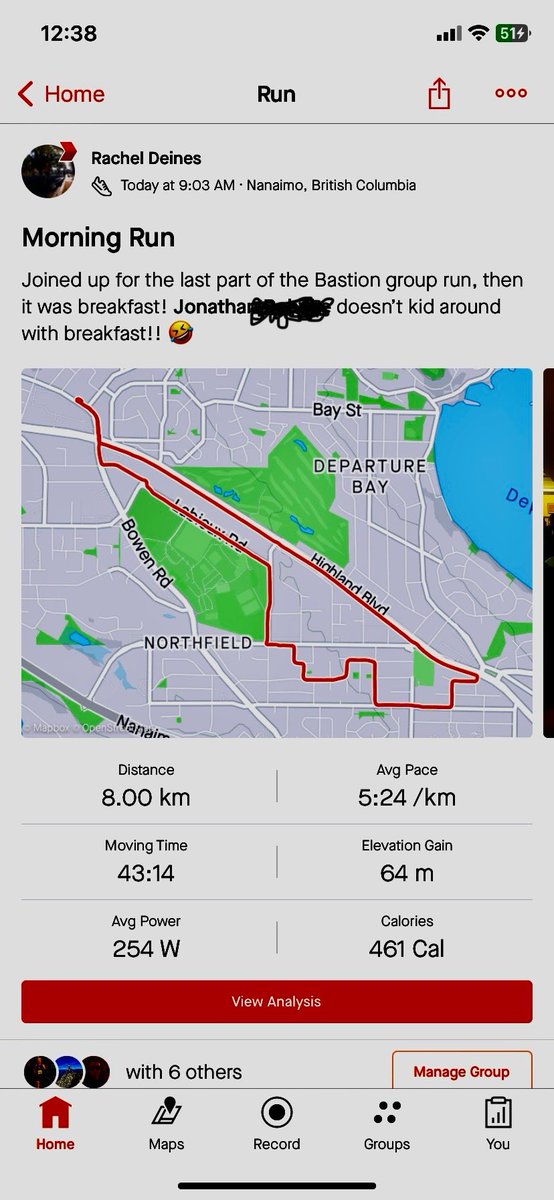 Joined up for my first #grouprun in a while, which happened to be our last of this year. We celebrated with a #breakfast #workout , structured by our fearless leader 🤣🤣 #running #runchat
