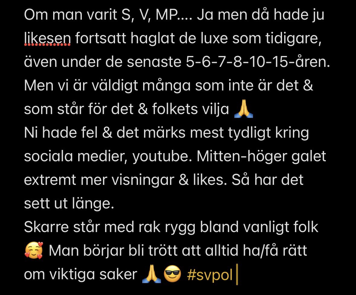 En verklighets bekännelser…… 😎😂🤪✌️ #svpol #socialamedier #feghet