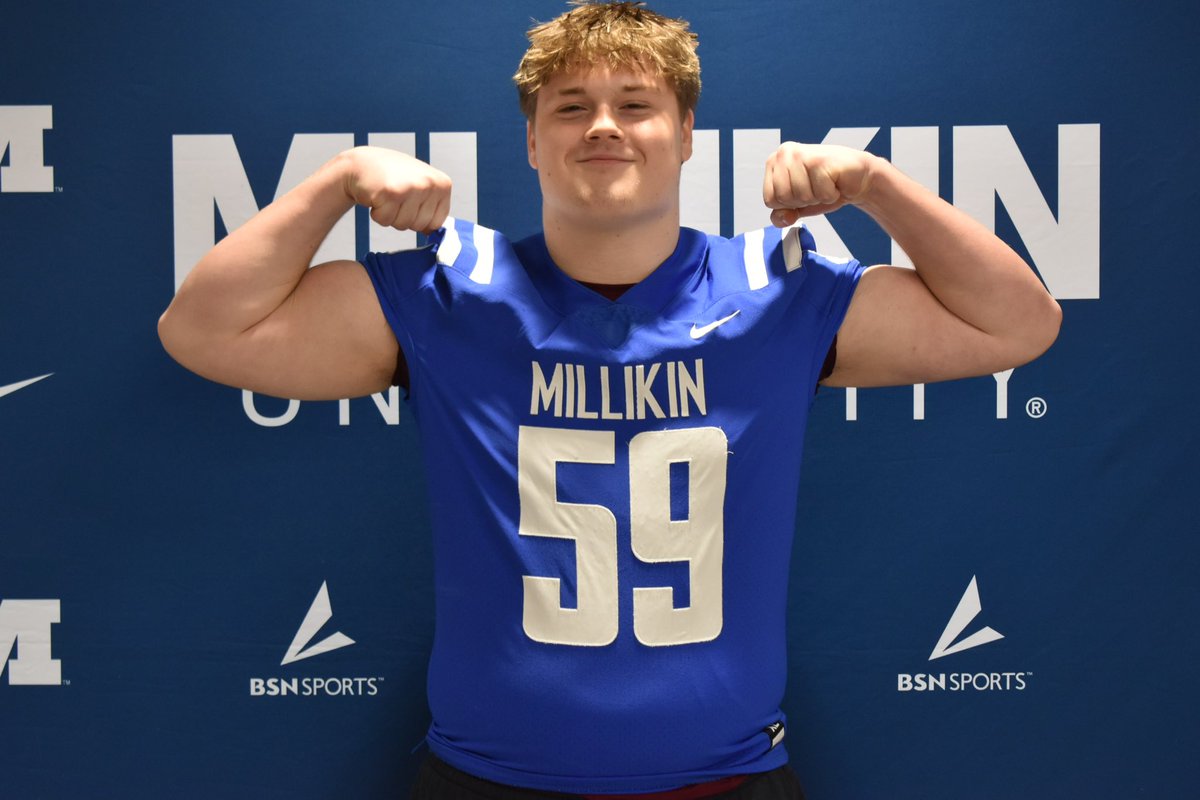 Braydon Short (@_braydonshort) on Twitter photo After a great visit and chatting with @MillikinHFC , I am honored to receive an offer to <a href="/MU_BigBlueFB/">Millikin Football</a> . #GoBigBlue #AAP
<a href="/CoachAllgeier/">Patrick Allgeier</a> <a href="/Primeminister7/">toriano williams</a> <a href="/Coach_JBurrell/">Coach_JB</a> After a great visit and chatting with @MillikinHFC , I am honored to receive an offer to <a href="/MU_BigBlueFB/">Millikin Football</a> . #GoBigBlue #AAP
<a href="/CoachAllgeier/">Patrick Allgeier</a> <a href="/Primeminister7/">toriano williams</a> <a href="/Coach_JBurrell/">Coach_JB</a>