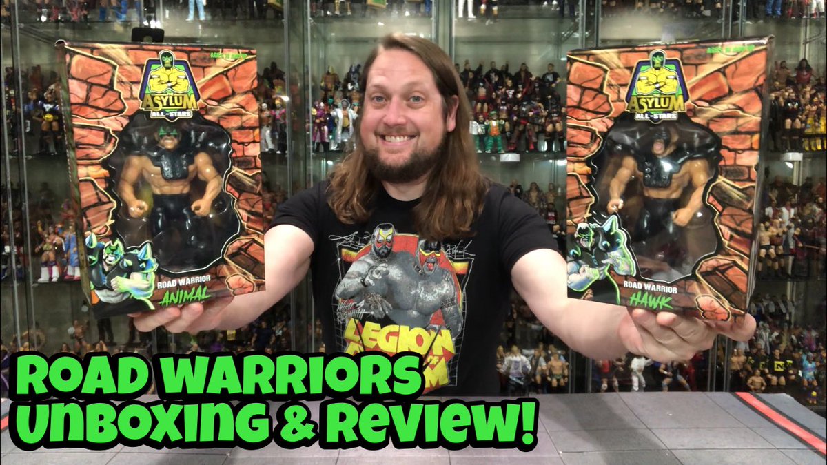 The Road Warriors Asylum Toys Series 1 Unboxing & Review! youtu.be/GvvbFOMzzOI?si… #asylum #toys #toy #roadwarriors #legionofdoom #awa #wcw #nwa #wwf #wwe #scratchthatfigureitch #actionfigures #wrestling #wrestlingfigures #remco #wrestlingfigs #hawk #animal #toyreview #toyunboxing