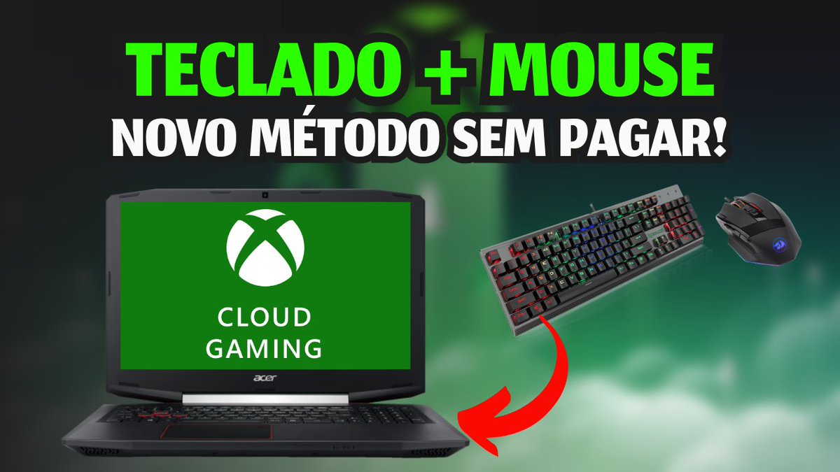 COMO JOGAR FORTNITE NO XCLOUD COM TECLADO E MOUSE??? [4K] 