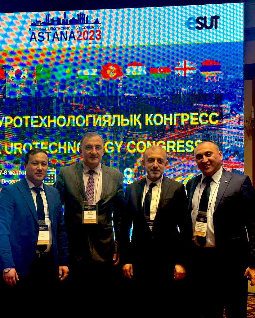 The first ESUT Caucasus & Central Asia Urotechnology Meeting was held successfully in Astana, Kazakhstan! See you seeing you next year in Uzbekistan @eauesut @AliSerdarGozen @SelcukGuven_8 @Ulanbek11462742 @drboss_urology @dnikoleshvili @ArchilChkhotua @GoumasUrologia