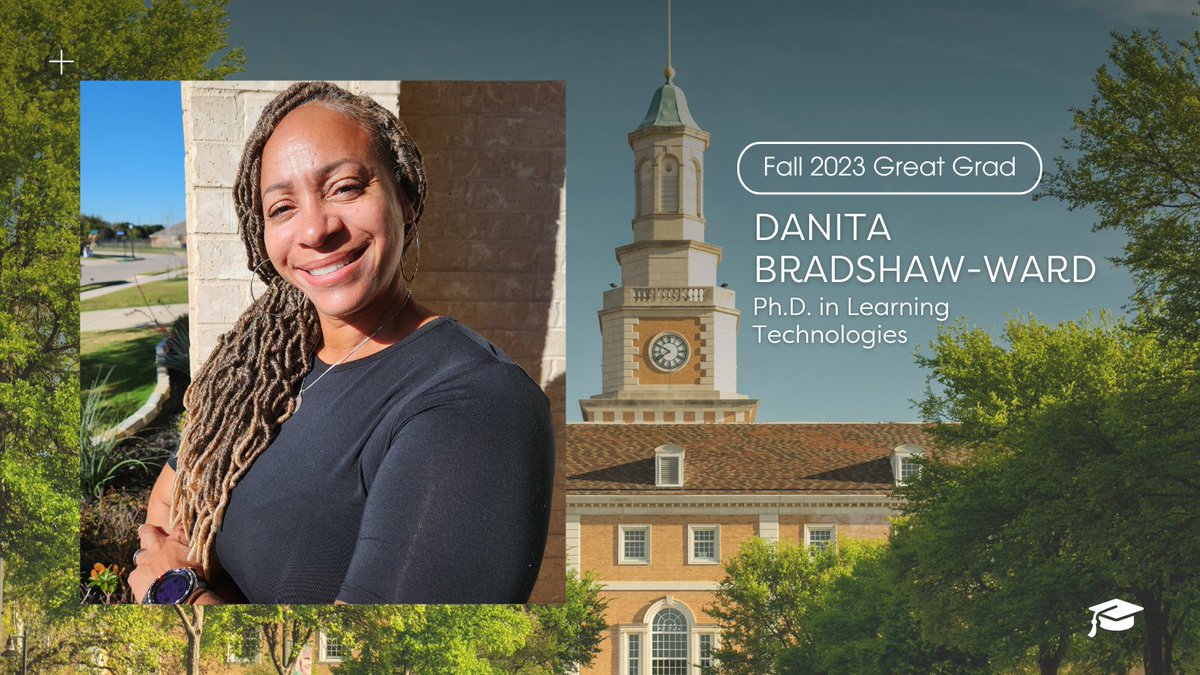 Imagine balancing work, school and being a mother of 3.

That’s what #UNTGreatGrad and first-generation @UNTCOI doctoral student, Danita Bradshaw-Ward did. 💪

Now, she will continue her 20-year teaching journey @dallascollegetx.

Read her story: bit.ly/3ToiJrn