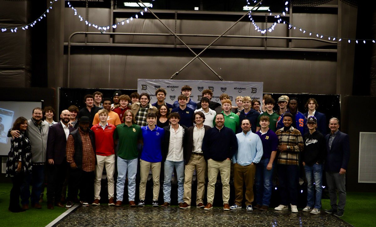 EBC has 43 committed athletes in the class of 2024- Last night we celebrated all of our ‘24 commits, along with coaches and parents! We are proud to have these athletes a part of EBC and couldn’t be more excited to see them compete at the next level! #ElevateYourGame