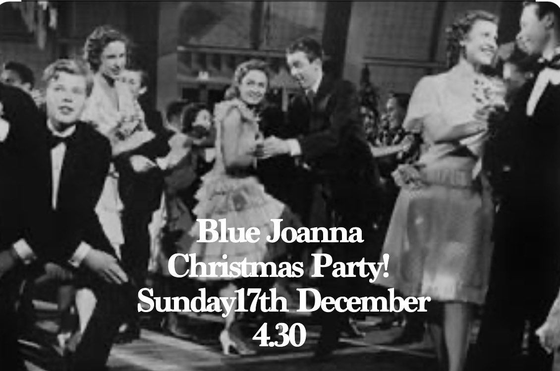 Hang up your baubles Get your Christmas Hat Blue Joanna this Sunday Is where it’s at!!! 🎅💃🏻💙