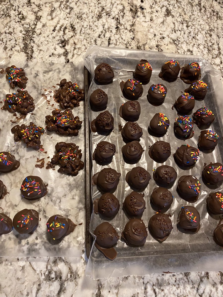 paulheidt1's tweet image. So my wife’s #DedicationChallenge was to bake all day!  When finished with everything, I asked for #samplings and guess what #shesaid ?