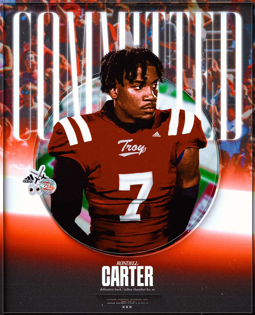 Early birthday present to me <a href="/Coach_DMACK/">David Mackie</a> <a href="/CoachGasparato/">Coach Greg Gasparato</a> @ColeHeard_Troy #COMMITTED