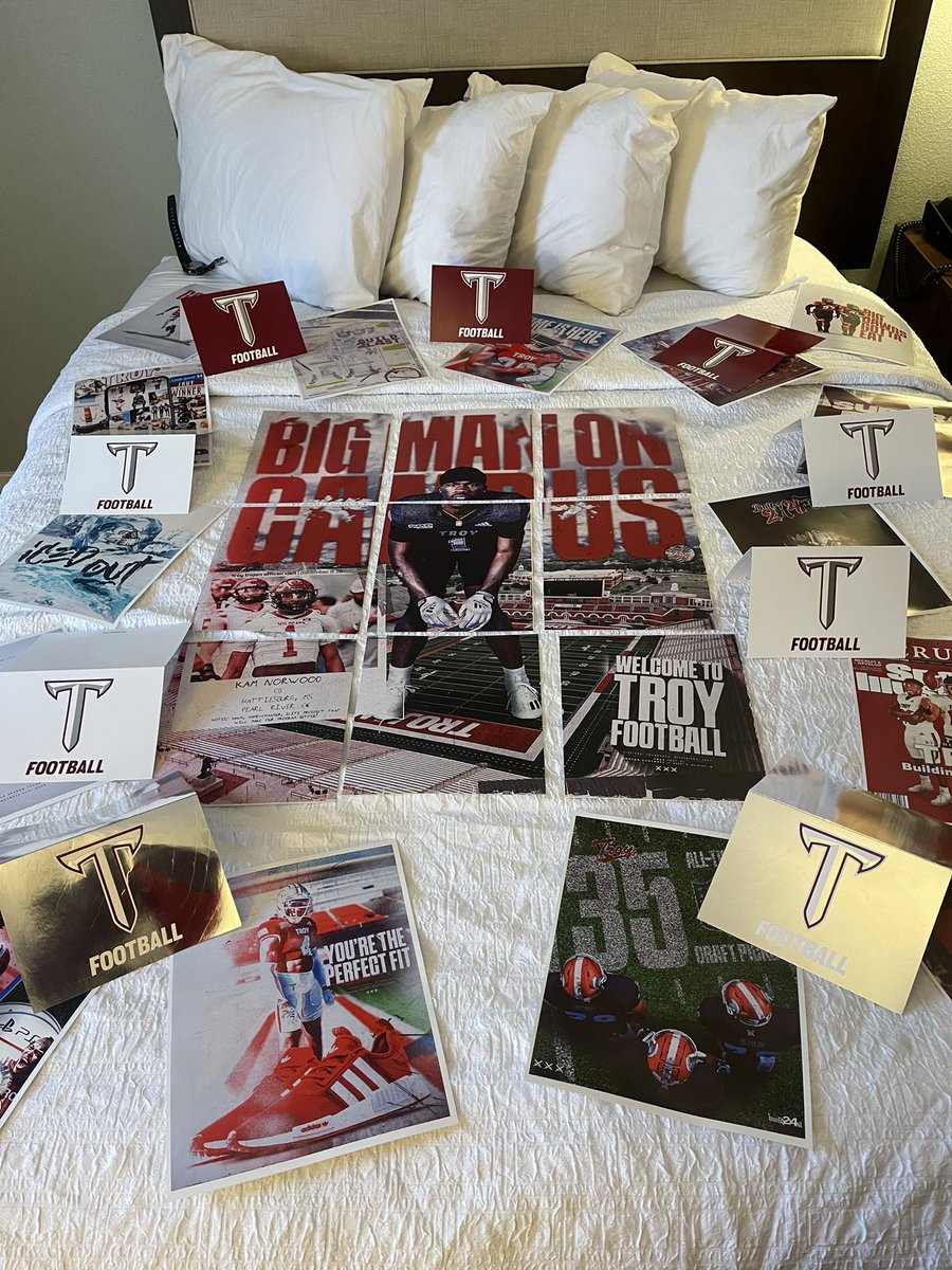 Troy University Official visit 🔥🔥<a href="/TroyTrojansFB/">Troy Trojans Football 8x⚔️</a> #OV #OfficialVisit
