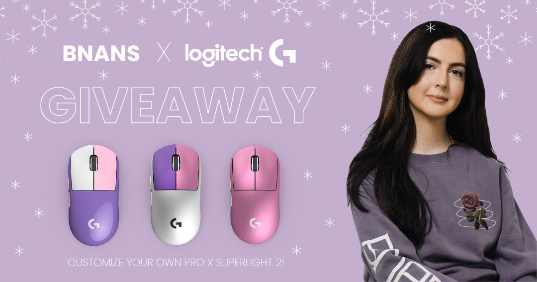 If you could customize your own PRO X Superlight 2, what colors would you do? @LogitechG is giving away codes so you can design your own! 7️⃣ days left! #LogitechPartner Enter: load.gg/bnansholidays