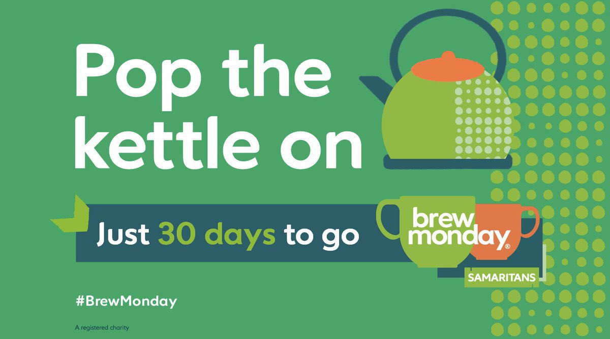 On #BrewMonday, 15 January 2024, <a href="/samaritans/">Samaritans</a>  is reminding everyone to reach out for a cuppa and a catch-up with the people you care about 💚