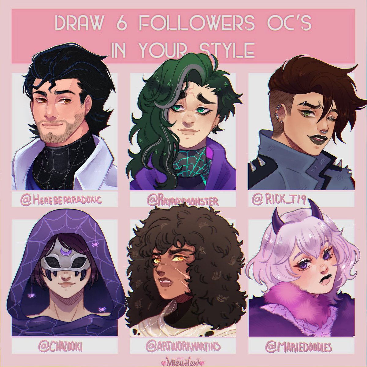 KiOz666's tweet image. Thanks for giving me your spiders 🐭✨💜🕷️

#spidersonas