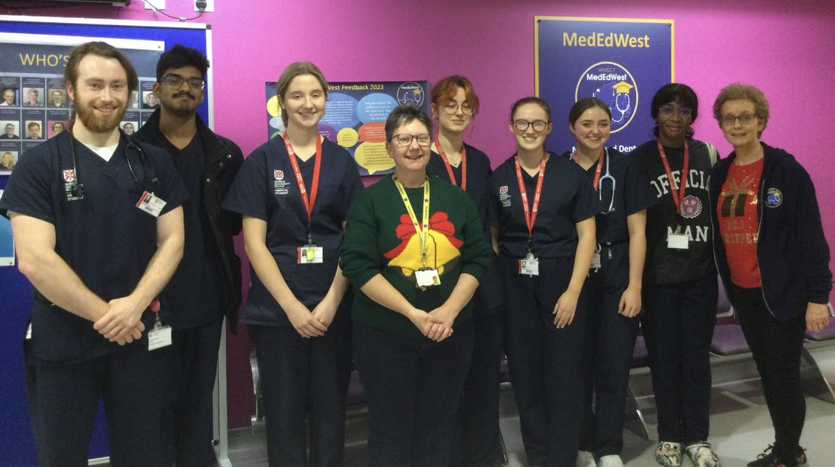 Proud of our Year 3 @QUBelfast as they successfully complete their 14 week Medical & Surgical placement @SWAH University Teaching Hospital @WesternHSCTrust Another wonderful cohort of future doctors. #MedEdWest grateful to our Teaching Faculty and very special thanks to my