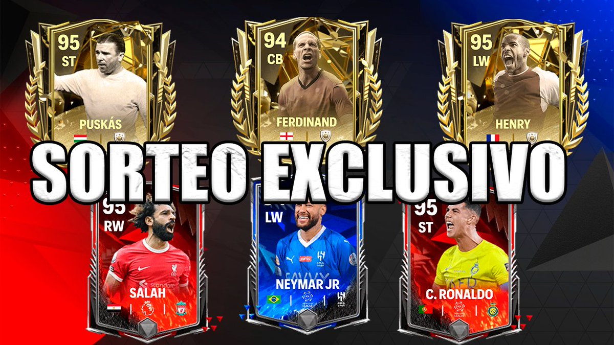 Bueno gente, sorteo gracias a @EASFCMOBILE y esas cosas Cualquier Jugador/Icono/Heroe del evento de Rivales (yay!) Requisitos: - Seguir a @LuixenS y @EASFCMOBILE - Like y RT a este Tweet ya está, asi de facil ganador el lunes 18, besos y suerte