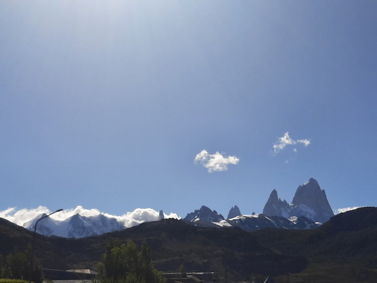 Así están. El Chaltén ❤ Qué tengan una bonita noche. Besos