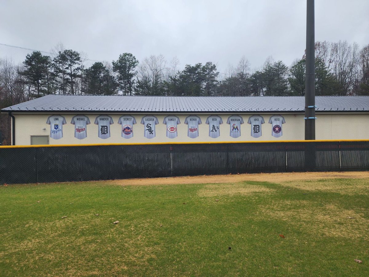 Abigail Brown 2026 (@abbybrown08) on Twitter photo Walked by ND Baseball Field and had to just stop and look. It is so cool with all the jerseys and I love how it shows the amazing legacy and tradition of ND Baseball. 🖤🧡
<a href="/NDBK_Athletics/">ND Black Knights</a> Walked by ND Baseball Field and had to just stop and look. It is so cool with all the jerseys and I love how it shows the amazing legacy and tradition of ND Baseball. 🖤🧡
<a href="/NDBK_Athletics/">ND Black Knights</a>