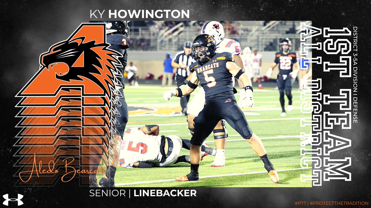 Congrats to <a href="/HowingtonKy/">Ky Howington</a> on a great senior season and on being honored as a 1st Team All-District linebacker for District 3-5A! #PTT #ProtecttheTradition