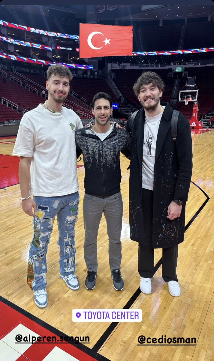Doğuş Balbay, Amerika'da milli basketbolcularımız Alperen Şengün ve Cedi Osman ile bir araya geldi 🇹🇷 🏀