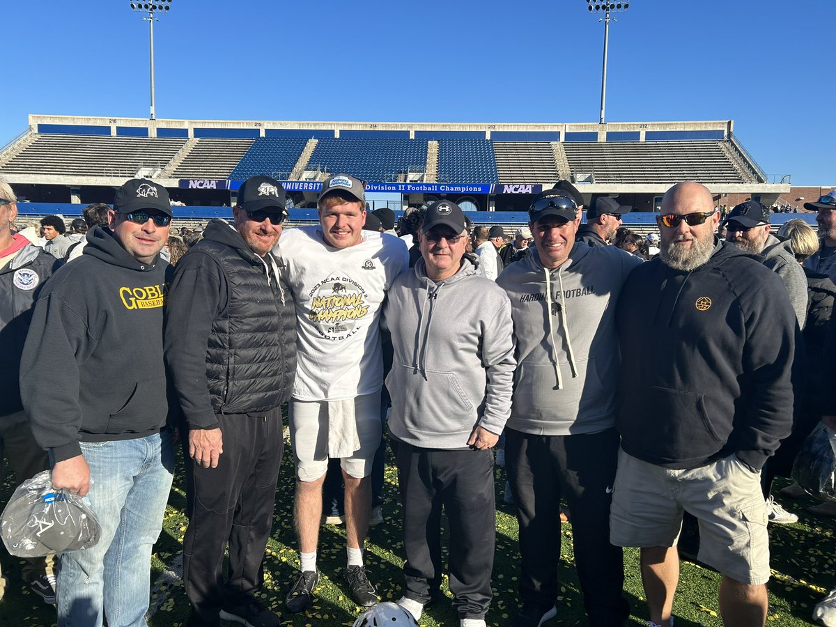 Congrats to former Goblin QB <a href="/colekeylon15/">Cole Keylon</a> and his Harding Bisons on winning the NCAA Division II National Championship!
