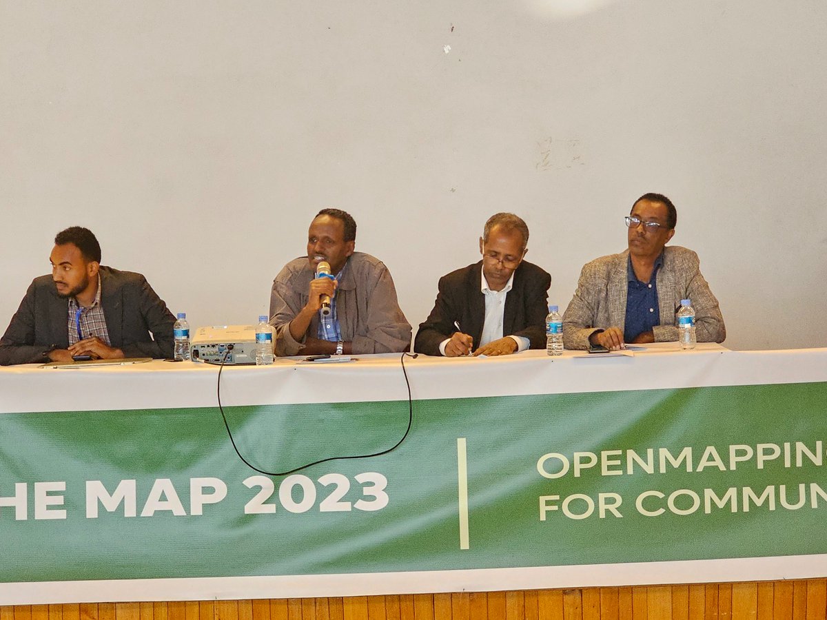 🎙️ Engaging panel discussion on private companies in Ethiopia at State of the Map Ethiopia 2023. Addressing challenges and seizing opportunities for sustainable development through collaborative efforts. 🌍💼 #StateOfTheMapEthiopia2023 #PrivateCompanies