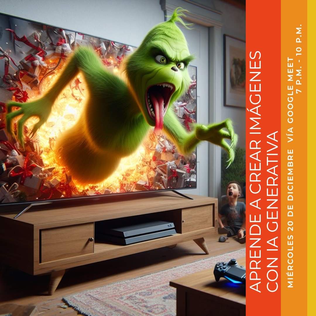 elsacasas's tweet image. Atención #CM #ComDig #DIRCOM no te puedes perder la oportunidad de aprender a generar imágenes con #IA para darle calidad a tus contenidos.  El taller estará a cargo de @juancarloslujan .