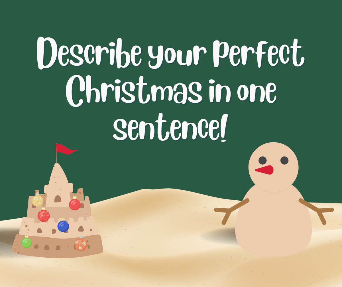 Time for some weekend fun, festive style.  How would you describe your perfect Christmas or New Year in one sentence?  

#RobinCStern #YourGoogleGuru #Author #GoogleTraining #UsingGooglesFreeShit #WeekendFun #ChristmasFun #SillySaturday