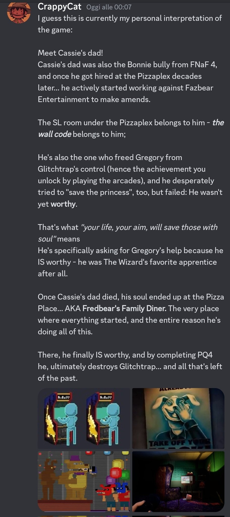 Stream Cassie Sings A Song For Gregory (Five Nights At Freddy's