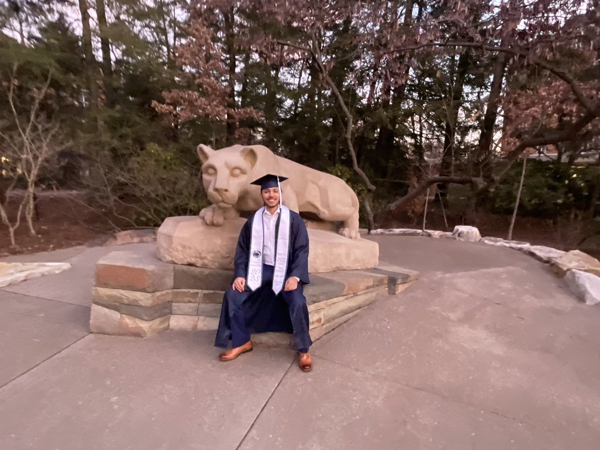 Got the golden ticket, didn’t need a Willy Wonka bar #psu2023 #psugrad