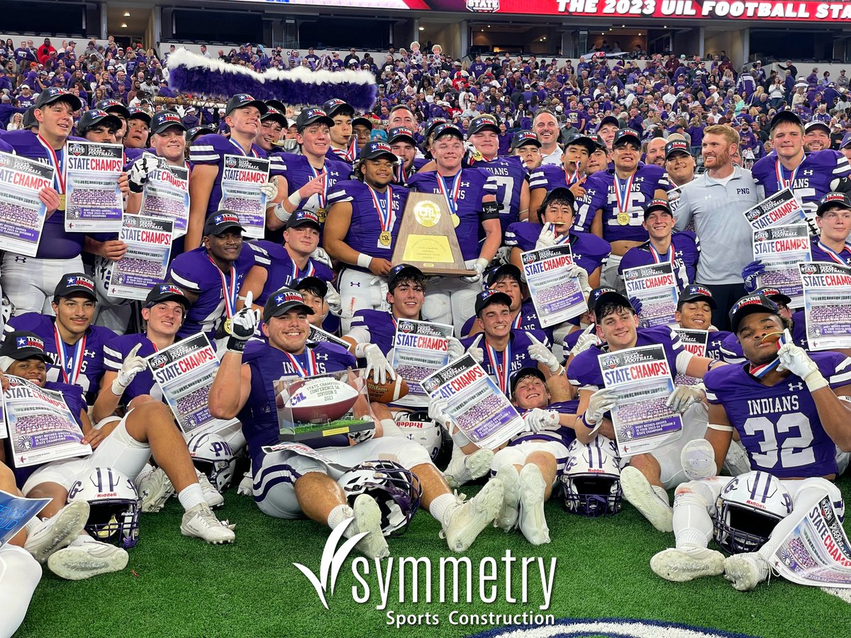 Congrats to the Port Neches-Groves Indians for winning the Conf. 5A-D2 UIL State Football Championship! As an Official UIL Sponsor, Symmetry was proud to have CEO Jason Bell & Becca Bell present a commemorative football celebrating the hard work of these coaches and athletes!