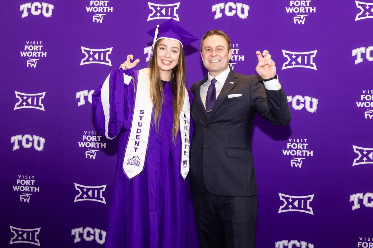 Watch out world, Jules is comin'! We're so proud of everything you've accomplished, and can't wait to see what you do next. Go be great, 12 💜 #GoFrogs