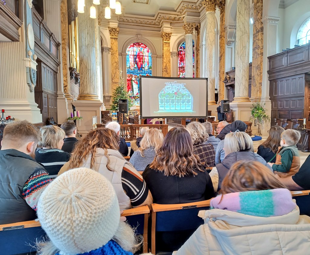 Thank you to @bhamcathedral for the screening of Muppets Christmas Carol today. The most excellent festive fun.