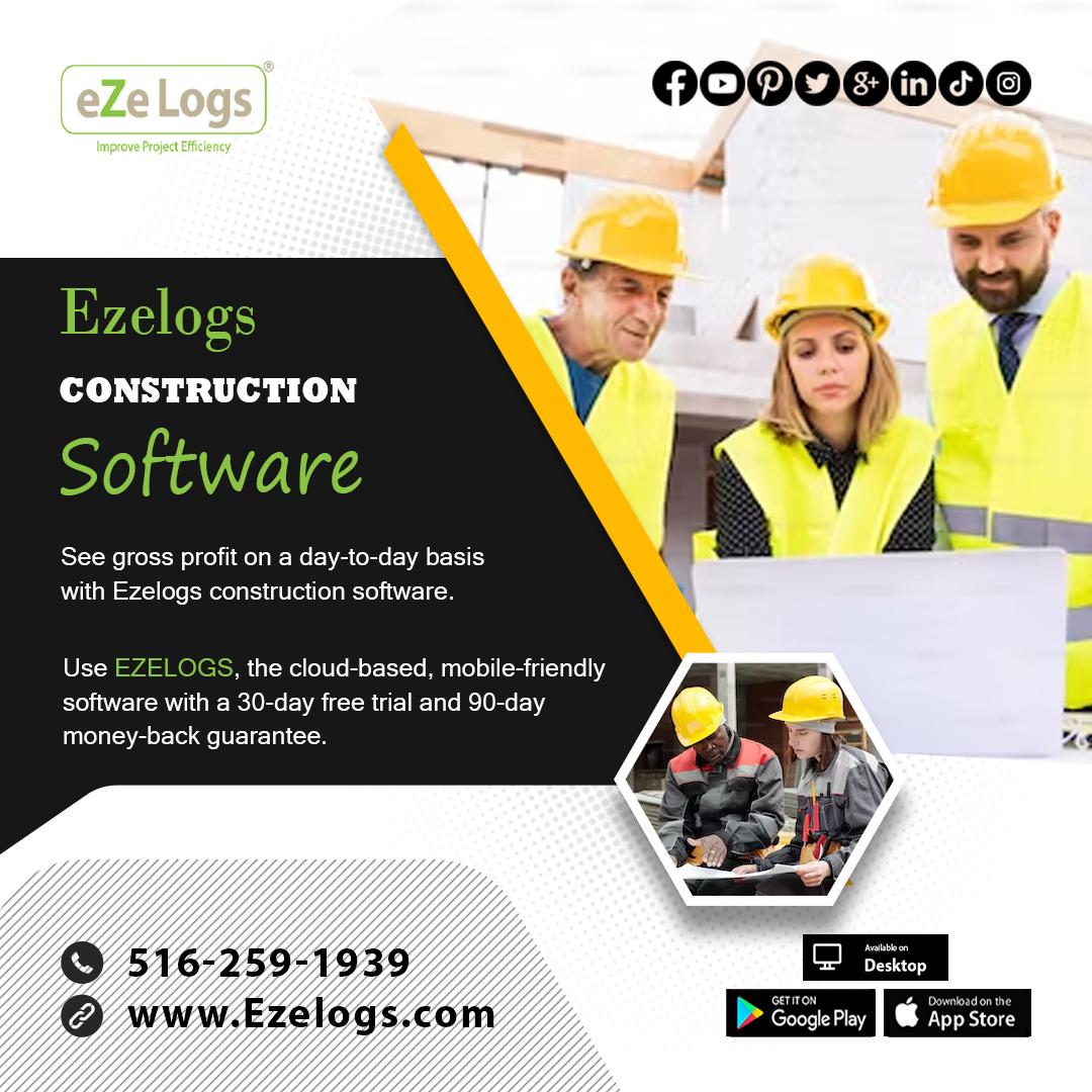 See gross profit on a day-to-day basis with Ezelogs construction software. #laborhours #timesheet #fieldmanagement #resources #tracklaborhrs #trackresources #constructionlogs #laborhours #timesheet #fieldmanagement #resources #tracklaborhrs #trackresources #construction logs ...