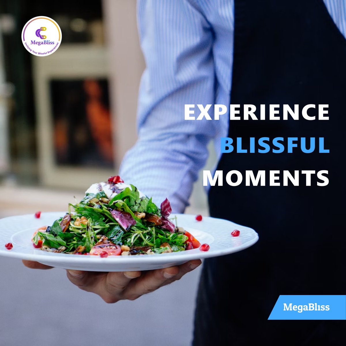 MegaBliss will blissfully position you at the center of the triangle of beauty and delicacy, permeating your mouth, mind, and heart with its enchanting flavors.🍽️🌟
#MegaBlissExperience #GourmetTriangle #BeautyAndDelicacy #FlavorfulJourney #SensoryDelight #CulinaryHarmony…