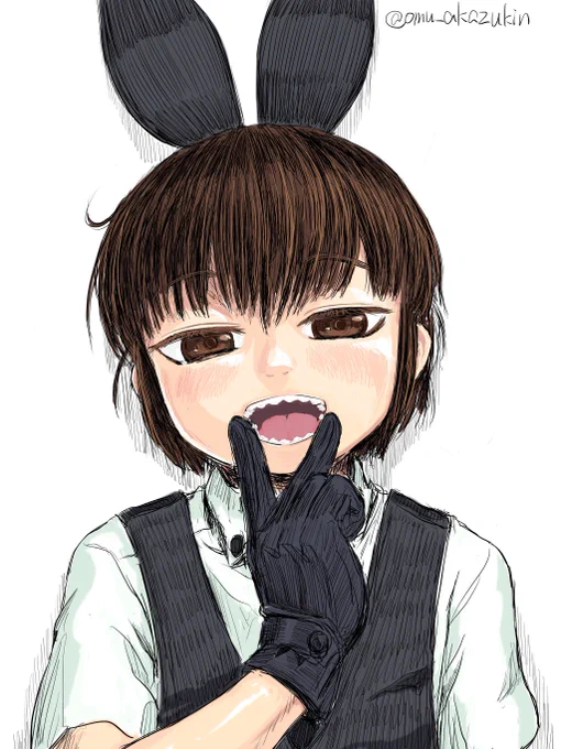 バニー千代介 #今年描いたバニーを晒そう 