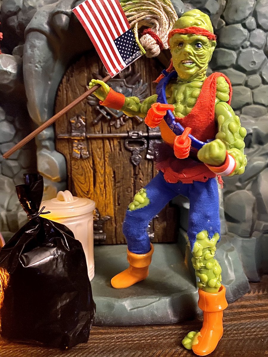 Custom #Mego #Toxie #ToxicCrusaders #MakeMineMego