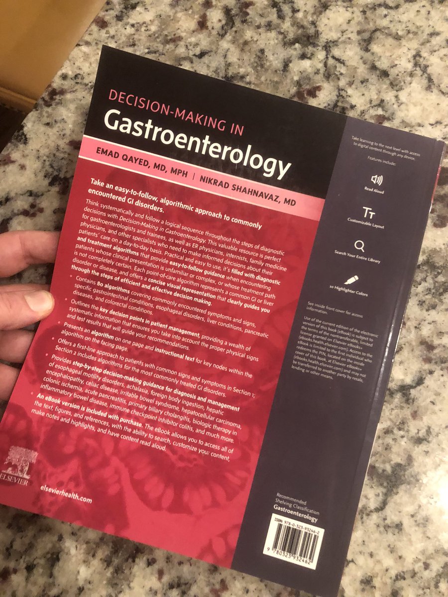 Just got my hands on an advance copy of 'Decision Making in Gastroenterology'! 🚀 Big shoutout to coauthor Nikrad Shahnavaz & all contributors for the amazing work. 🙌 Dive into clinical GI in this algorithm-packed book !📖👉 #Gastroenterology #NewBook a.co/d/9qA5gHd