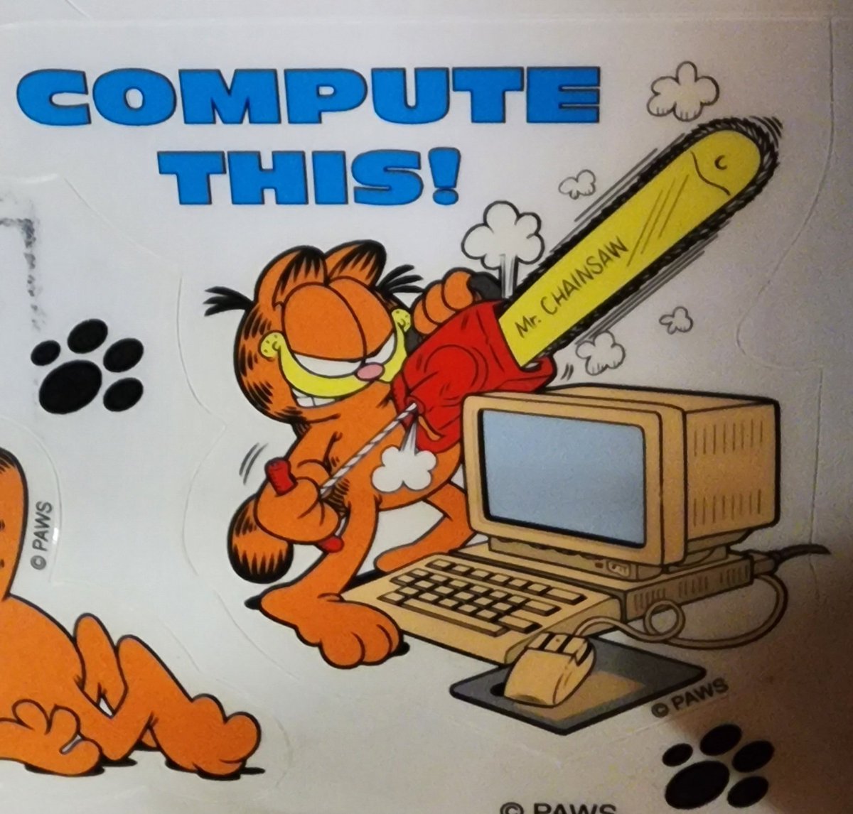 Nintendork9's tweet image. No Garfield! It&apos;s retro!