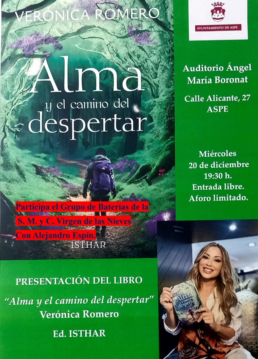 Grupo de Baterías Participará en la presentación del libro ❤️