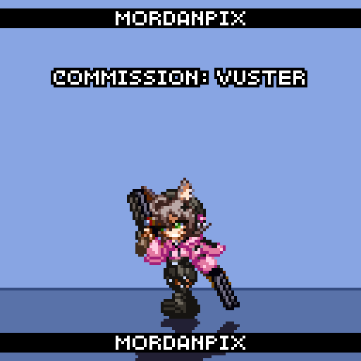 mordanpix's tweet photo. [#Commission for @Vuster17 - Chibi Tier sprite x1]

And another one it's done!
Thanks a lot for commissioning me, Vuster. And enjoy it!

Check my #CommissionStatus on the next tweet
(1/2)
#pixelart #pixelartist #pink https://t.co/XKiiYfYLhd