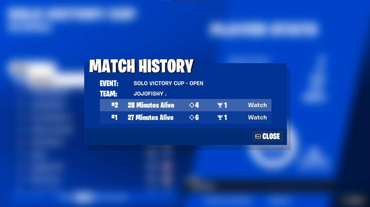 2ND PLACE SOLO CASH CUP ($200)