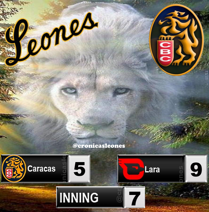 cronicasleones's tweet photo. Siete Innings completos en Barquisimeto #Caracas 5 #Cardenales 9
🦁Alguacil Tercera vez que deja a Albert Suarez para el sexto y lo bombardean y el buen Gudiño no trajo nada, lo colocan todos los dias...
El relevo #palperro pero #VamosLeones
#CaraquistaSoy #BEISBOLxTELEVEN https://t.co/nRU0R4sOmd