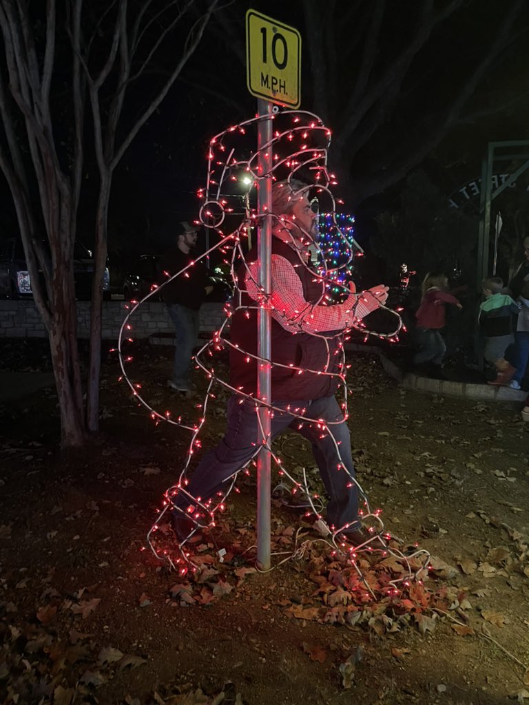 Strolling around downtown Granbury. #MerryChristmas