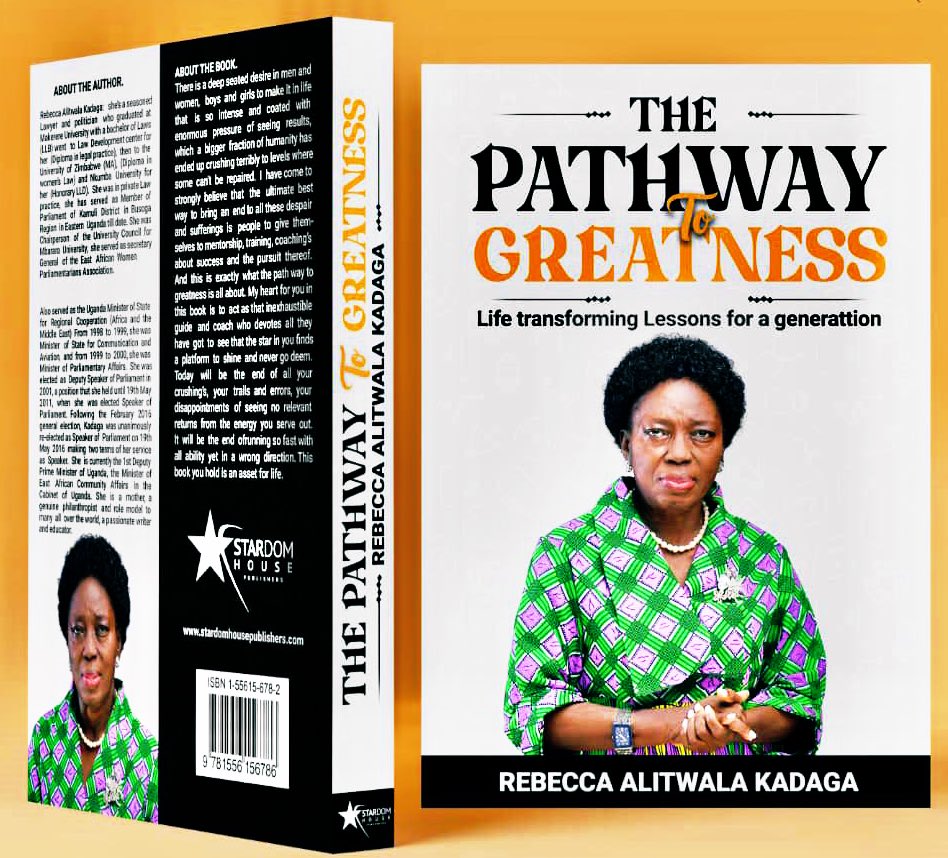 Real readers would love this THE PATHWAY TO GREATNESS @RebeccaKadagaUG The book depicts the incredible journey of The Rt Hon Rebecca Alitwala Kadaga 1st Deputy Prime Minister of Uganda and Minister of East African Community Affairs . Speaker Emeritus of the 9th and 10th…