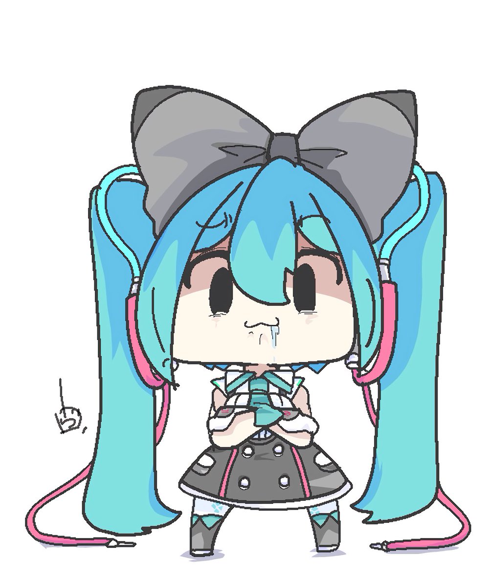 初音ミク「まくはりちゃん  #初音ミク」|ヴォルさん.⚡️✌︎('ω'✌︎ )⚡︎のイラスト