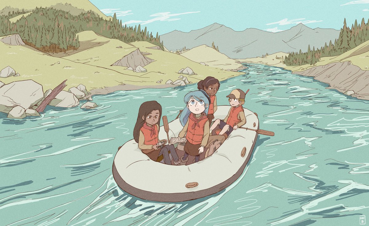 On the singing river

#Hilda #hildafanart #HildaSeason3 #hildatheseries #HildaNetflix