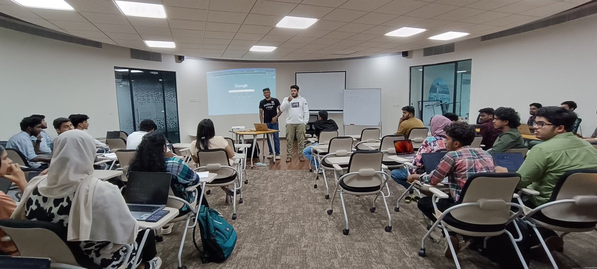 emeenx's tweet image. "Navigated the Flutter testing maze and CodePush rollercoaster at @GDGKozhikode —because laughter is the best debug strategy! 😄🎢 #CodeFun #FlutterLaughs"