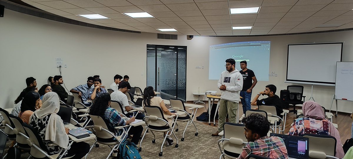 emeenx's tweet image. "Navigated the Flutter testing maze and CodePush rollercoaster at @GDGKozhikode —because laughter is the best debug strategy! 😄🎢 #CodeFun #FlutterLaughs"