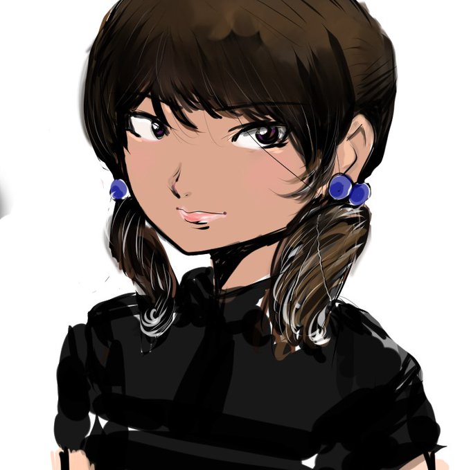 「brown hair hair bobbles」 illustration images(Latest)｜3pages