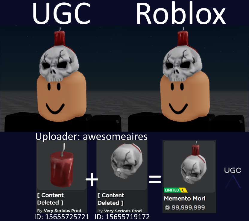 Peak” UGC on X: UGC creator Marty_nas uploaded a 1:1 outline of