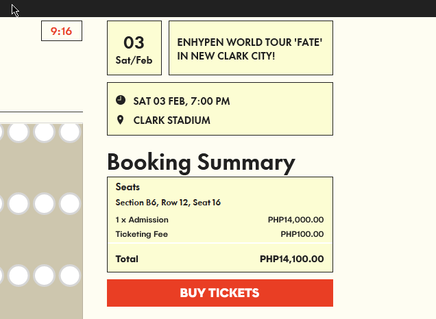 Bk7Vx's tweet photo. WTS

2 Floor Seated 8 mins left

dm agad sa interested

fate in ncc

#ENHYPEN #엔하이픈 #EN_WORLDTOUR_FATE #FATE_IN_NEWCLARKCITY1 https://t.co/HrUBg6WWpE