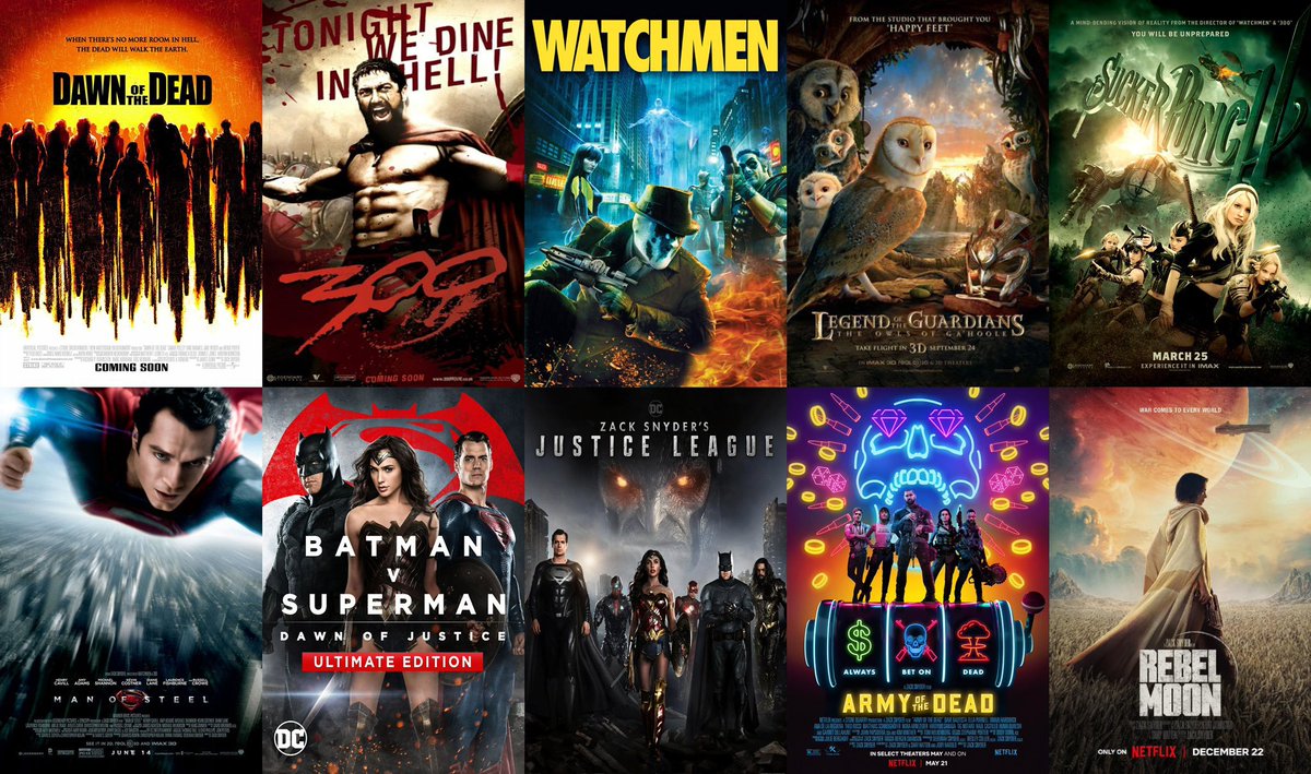 Let's start a chain... QRT with why you love Snyder's movies.

#ILoveZackSnyderMovies because... Zack's incredible style creates a unique and magical setting for groundbreaking stories to be told. His love for the craft & attention to detail goes beyond anything I've seen before.